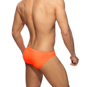 Addicted Neon Swim Bikini Brief Neon Orange ADS284