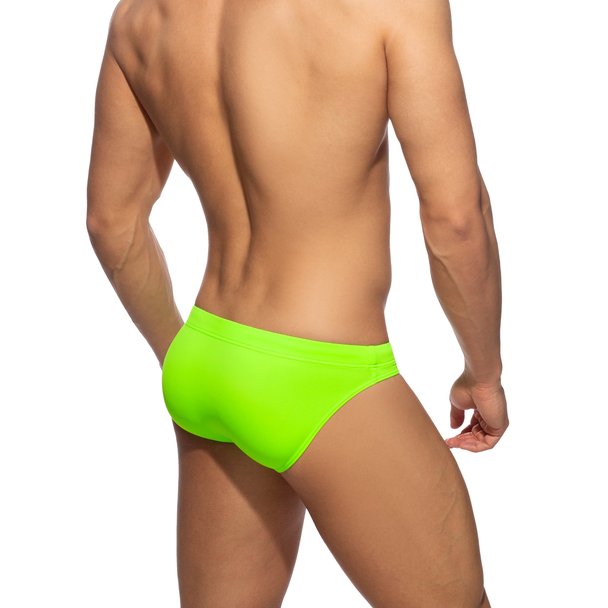 Addicted Neon Swim Bikini Brief Neon Green ADS284