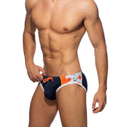 Addicted Combi Fruit Swim Brief Navy ADS288