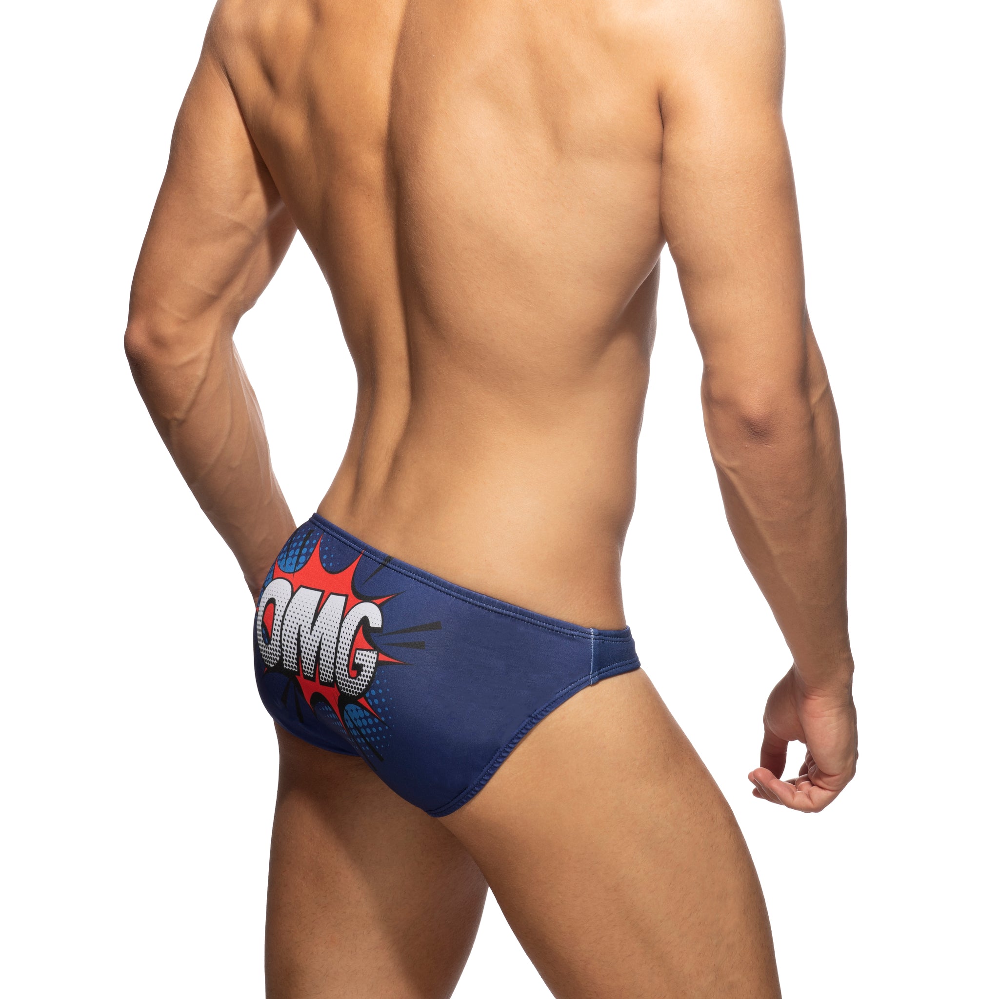 Addicted Omg Swim Bikini Brief Navy ADS291