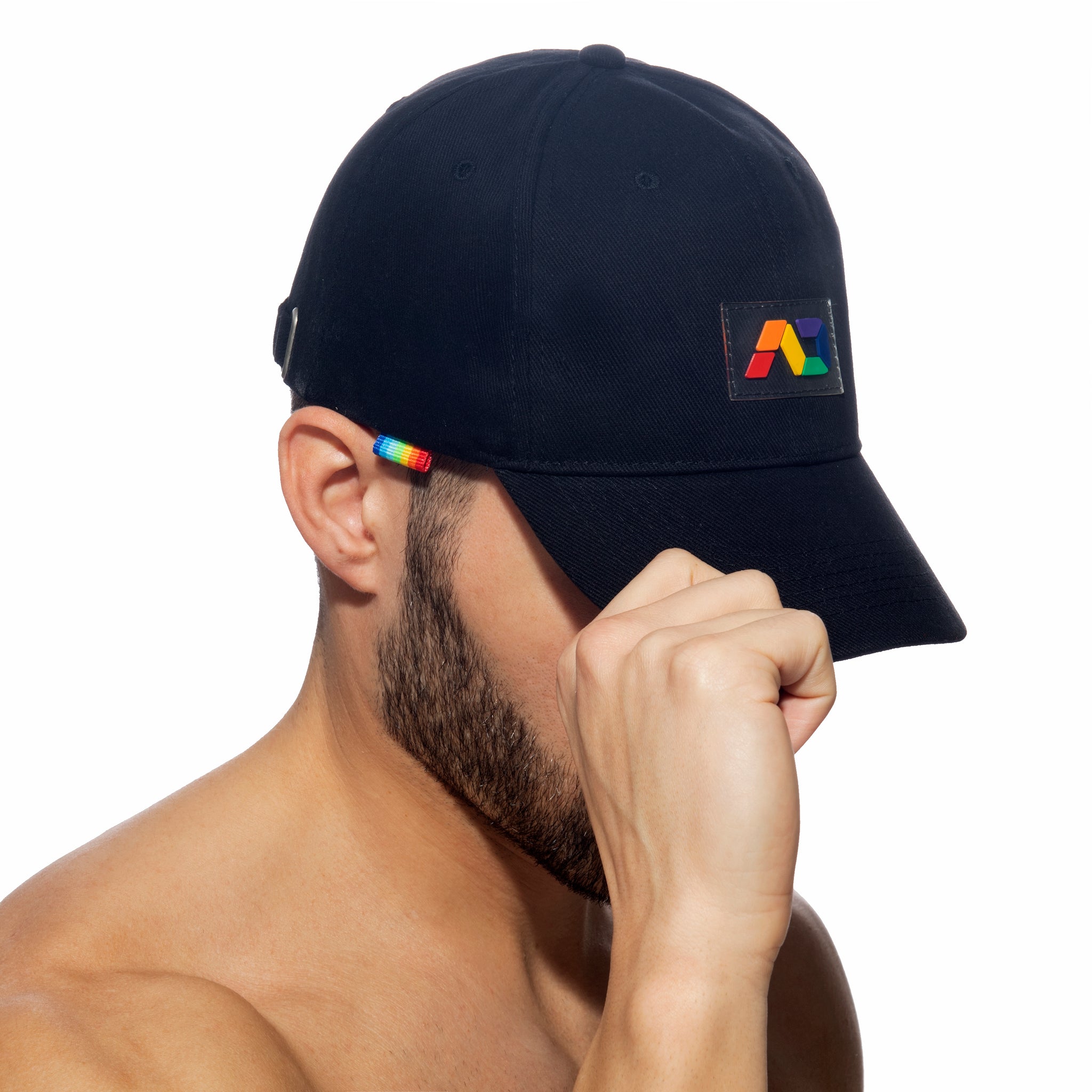 Addicted AD Rainbow Cap Black AD1118