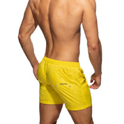 Addicted Basic Swim Long Short Yellow ADS073