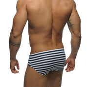 Addicted Sailor With Sport Strip Brief Navy Sailor ADS041