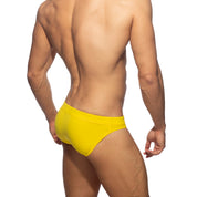 Addicted Molded Swim Brief Yellow ADS308