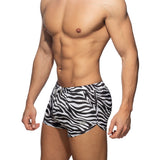 Addicted Zebra Swim Shorts Black ADS306