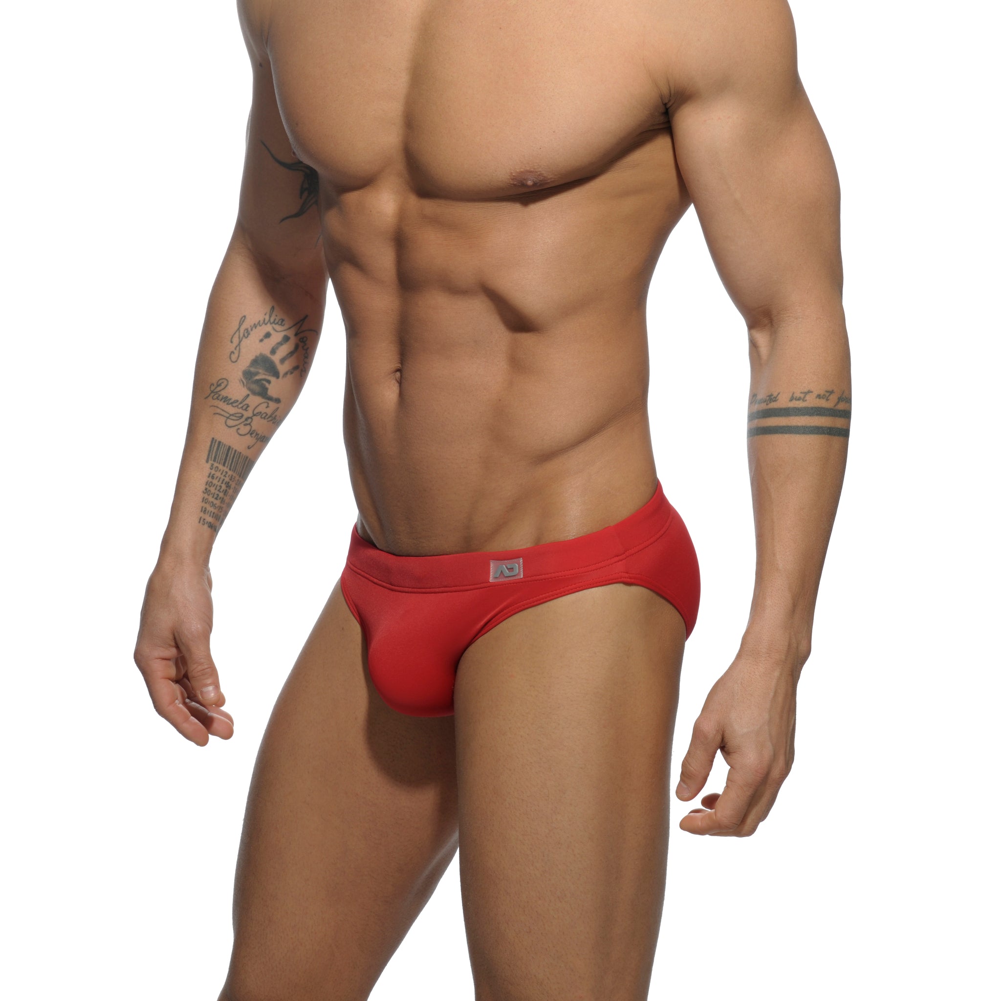 Addicted Basic AD Swim Brief Red ADS097