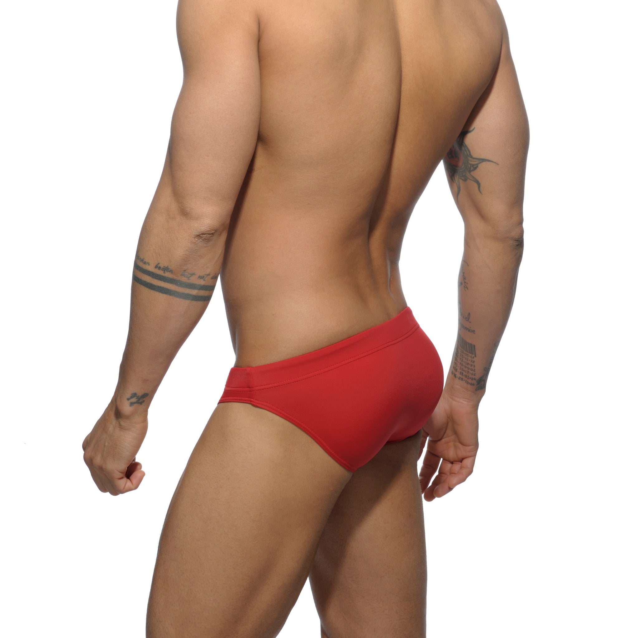 Addicted Basic AD Swim Brief Red ADS097