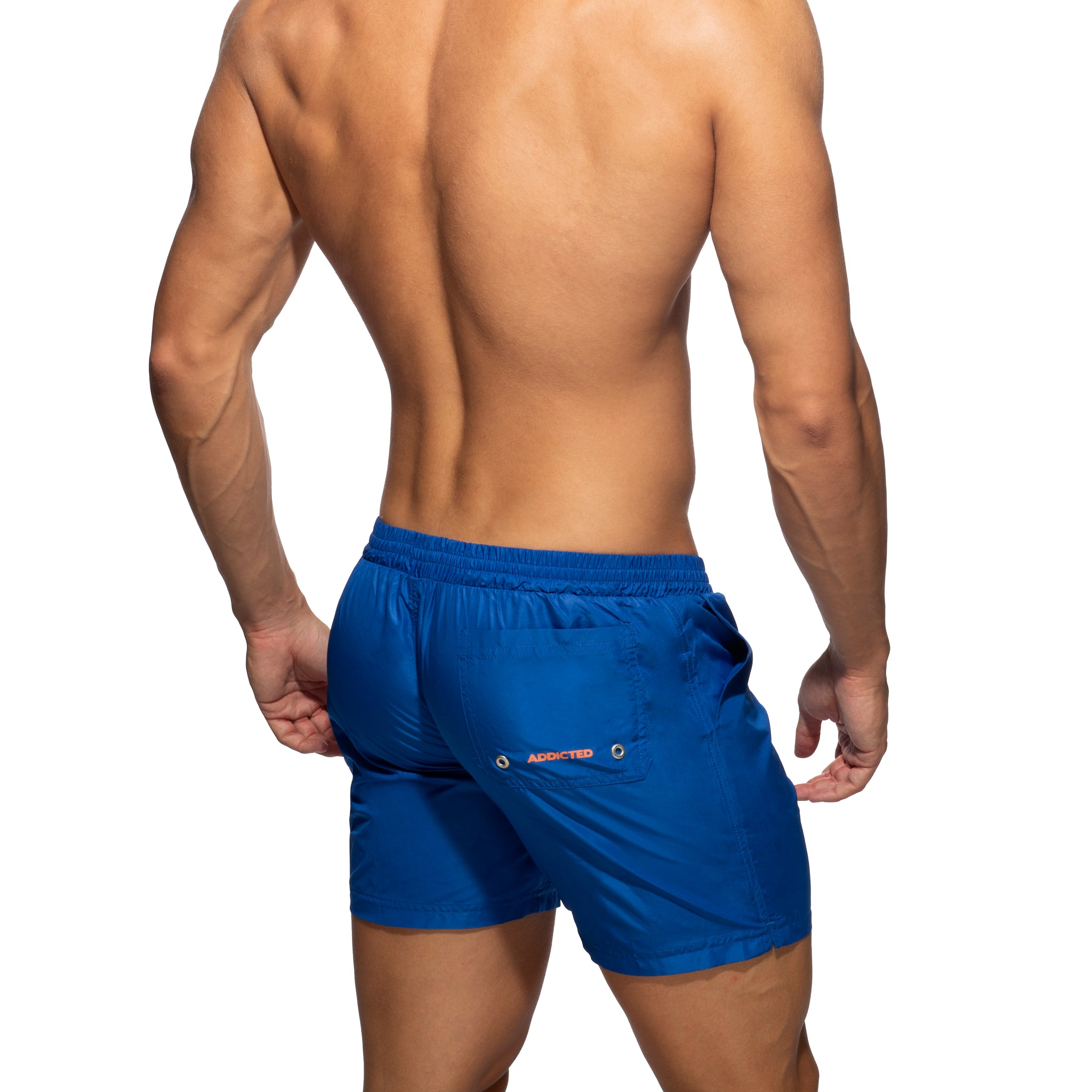 Addicted Basic Swim Long Short Royal Blue ADS073