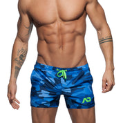 Addicted Camouflage Swimwear Short Navy ADS096