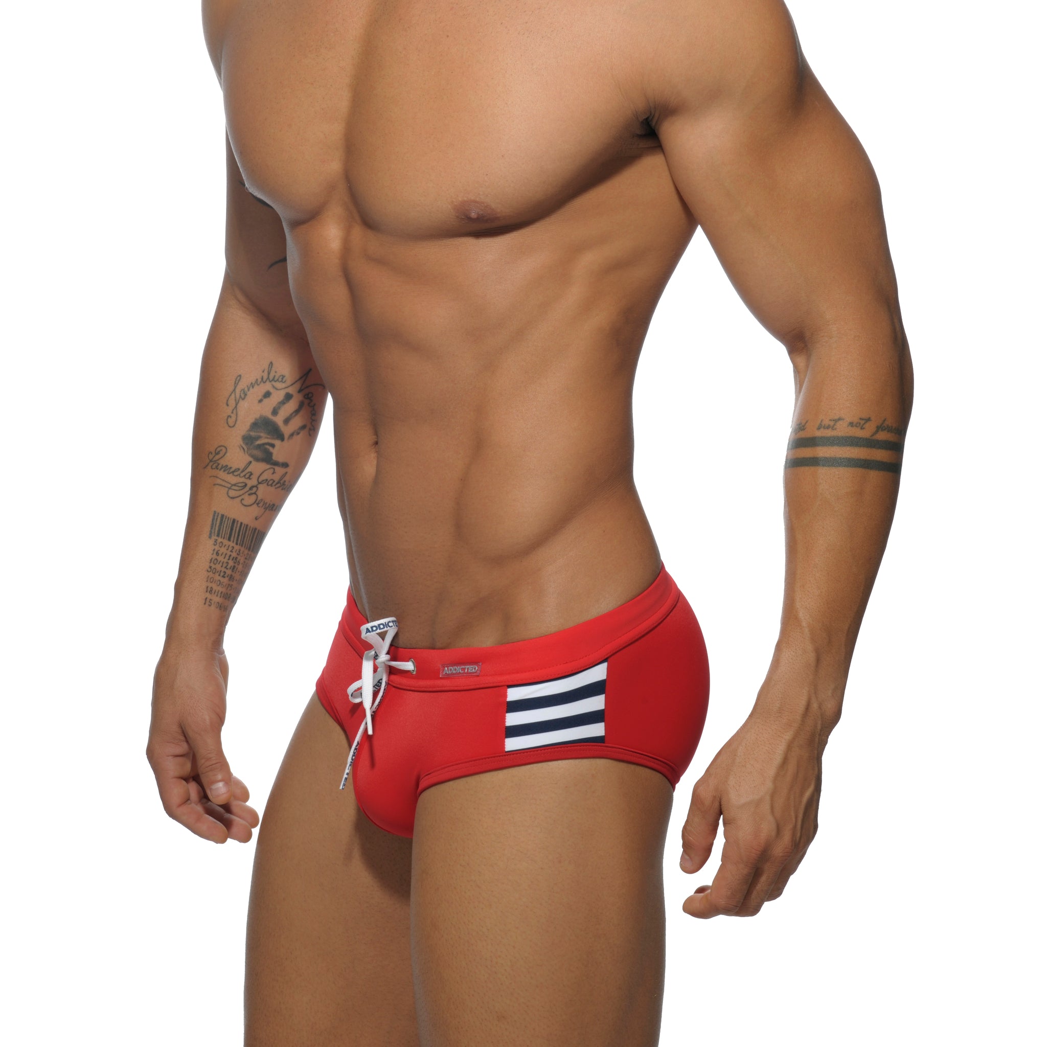 Addicted Colored Sailor Brief Red ADS105