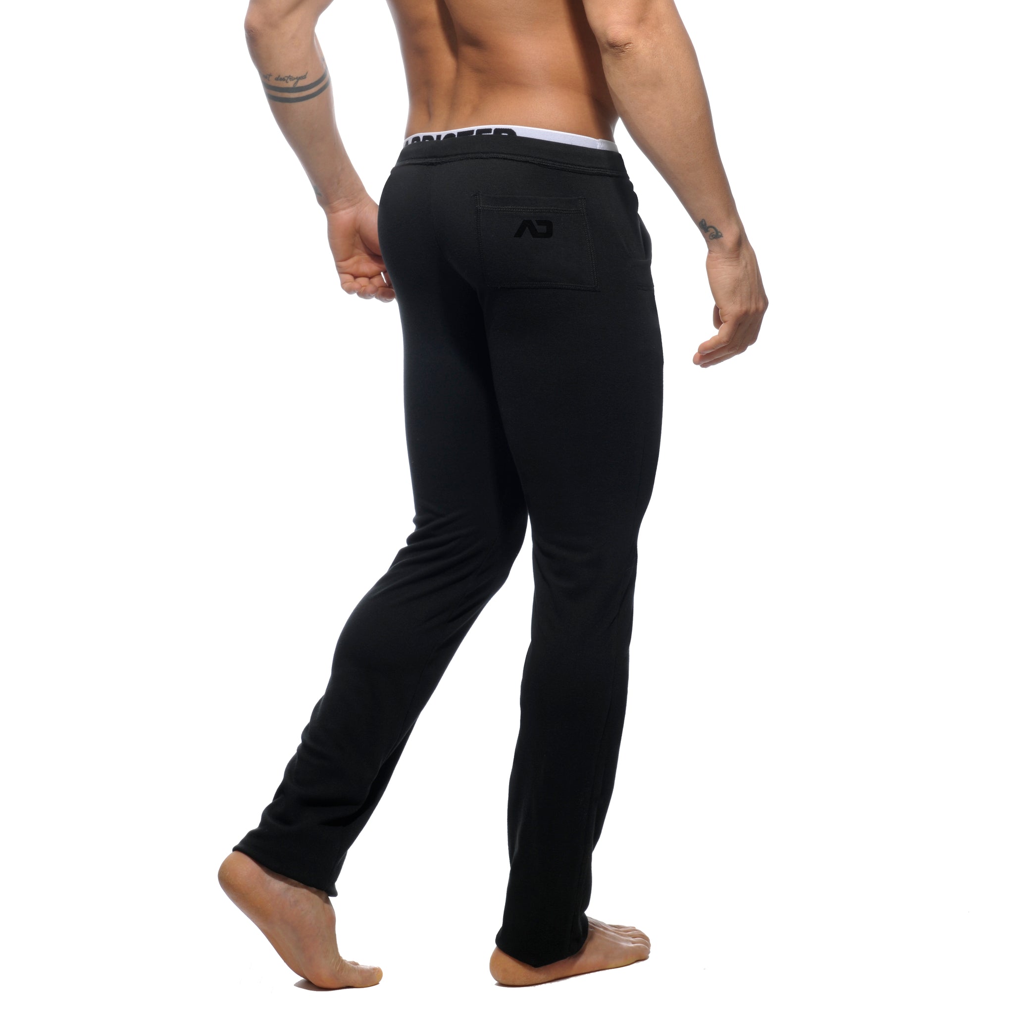 Addicted Combined Waistbrand Pant Black AD416