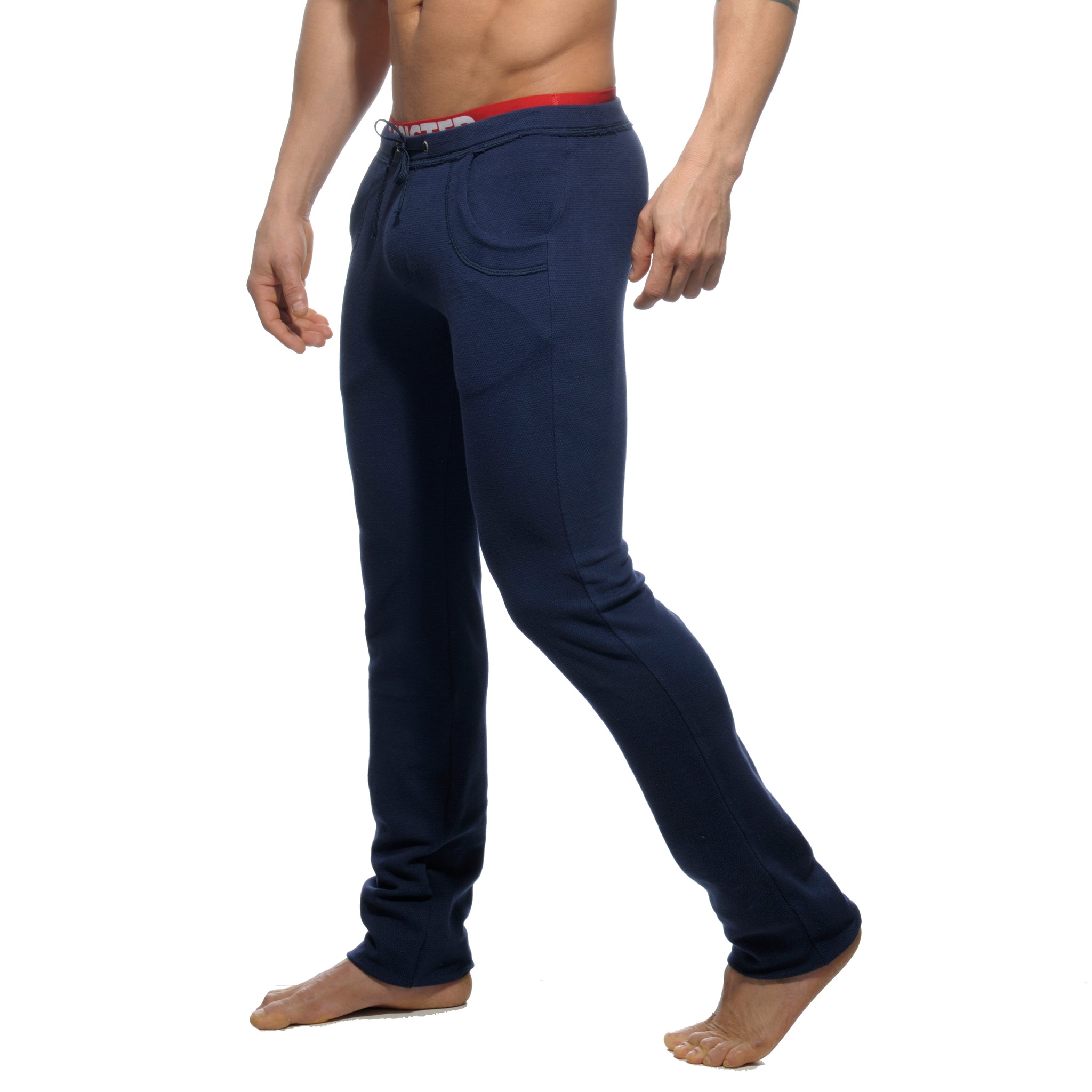 Addicted Combined Waistbrand Pant Navy AD416