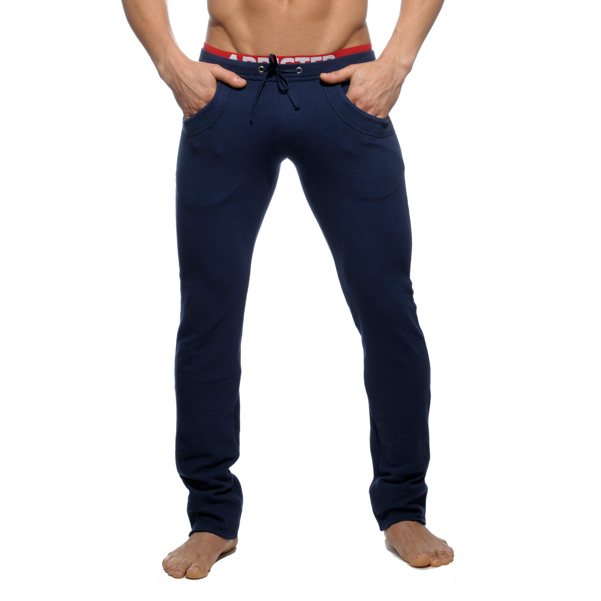 Addicted Combined Waistbrand Pant Navy AD416