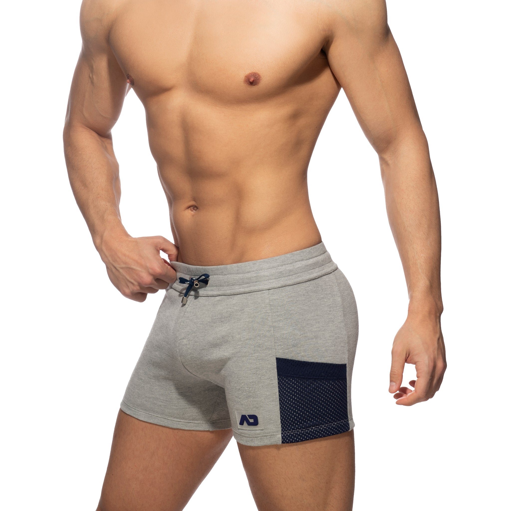 Addicted Pocket Sport Shorts Heather Grey AD941