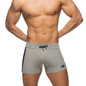 Addicted Pocket Sport Shorts Heather Grey AD941