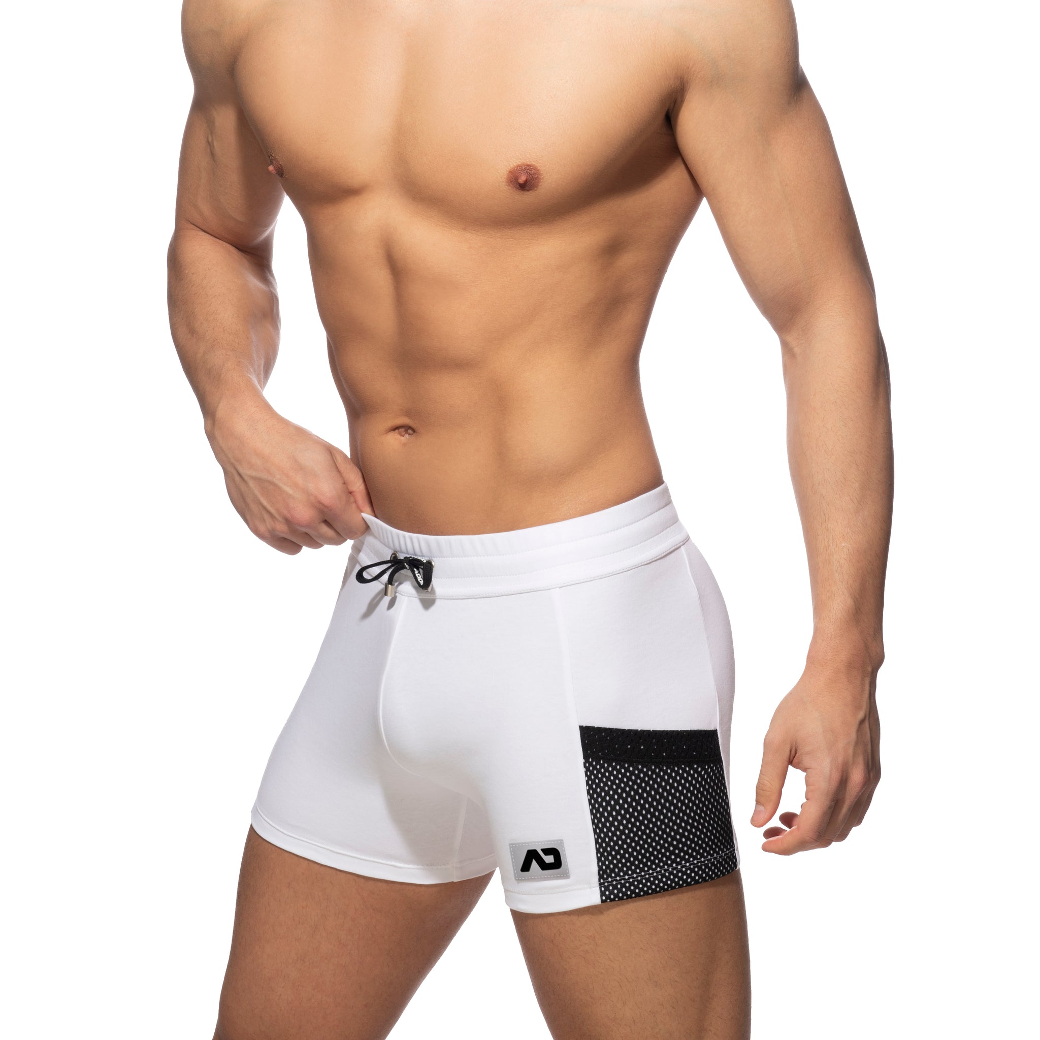 Addicted Pocket Sport Shorts White AD941