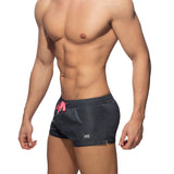 Addicted Basic Mini Short Charcoal ADS111