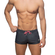 Addicted Basic Mini Short Charcoal ADS111