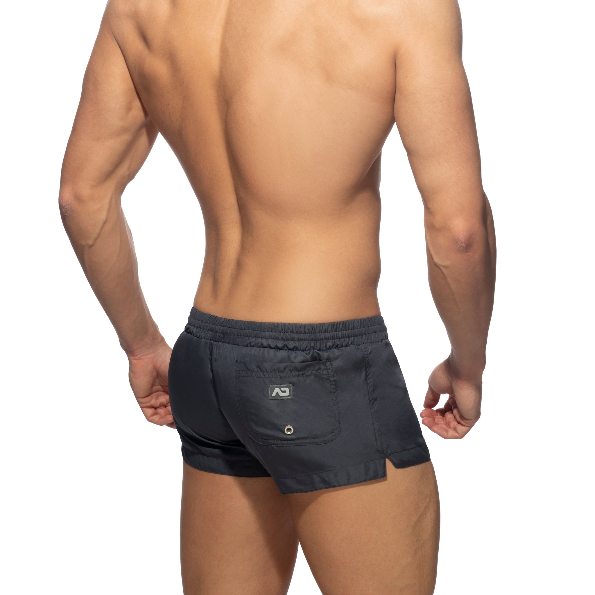 Addicted Basic Mini Short Charcoal ADS111