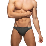 Addicted Cotton Bikini Brief Charcoal AD985