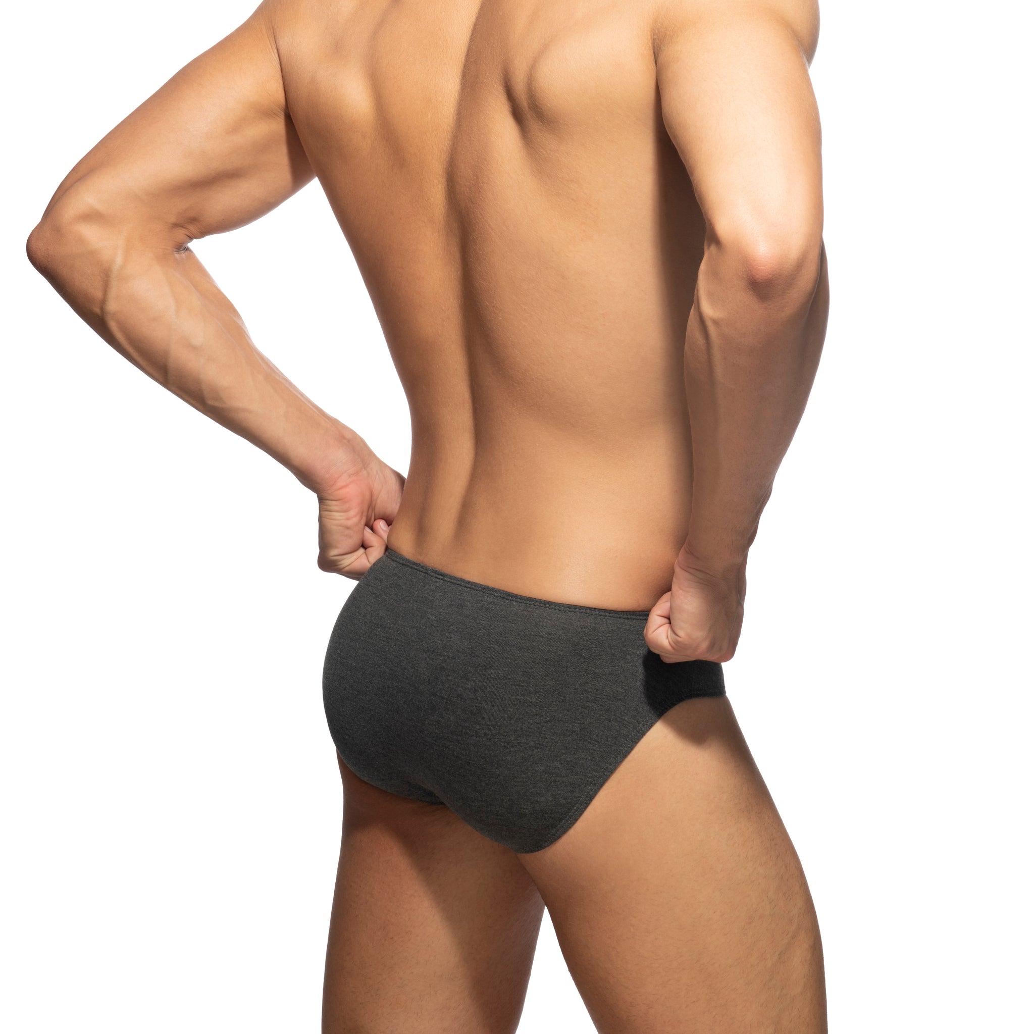 Addicted Cotton Bikini Brief Charcoal AD985