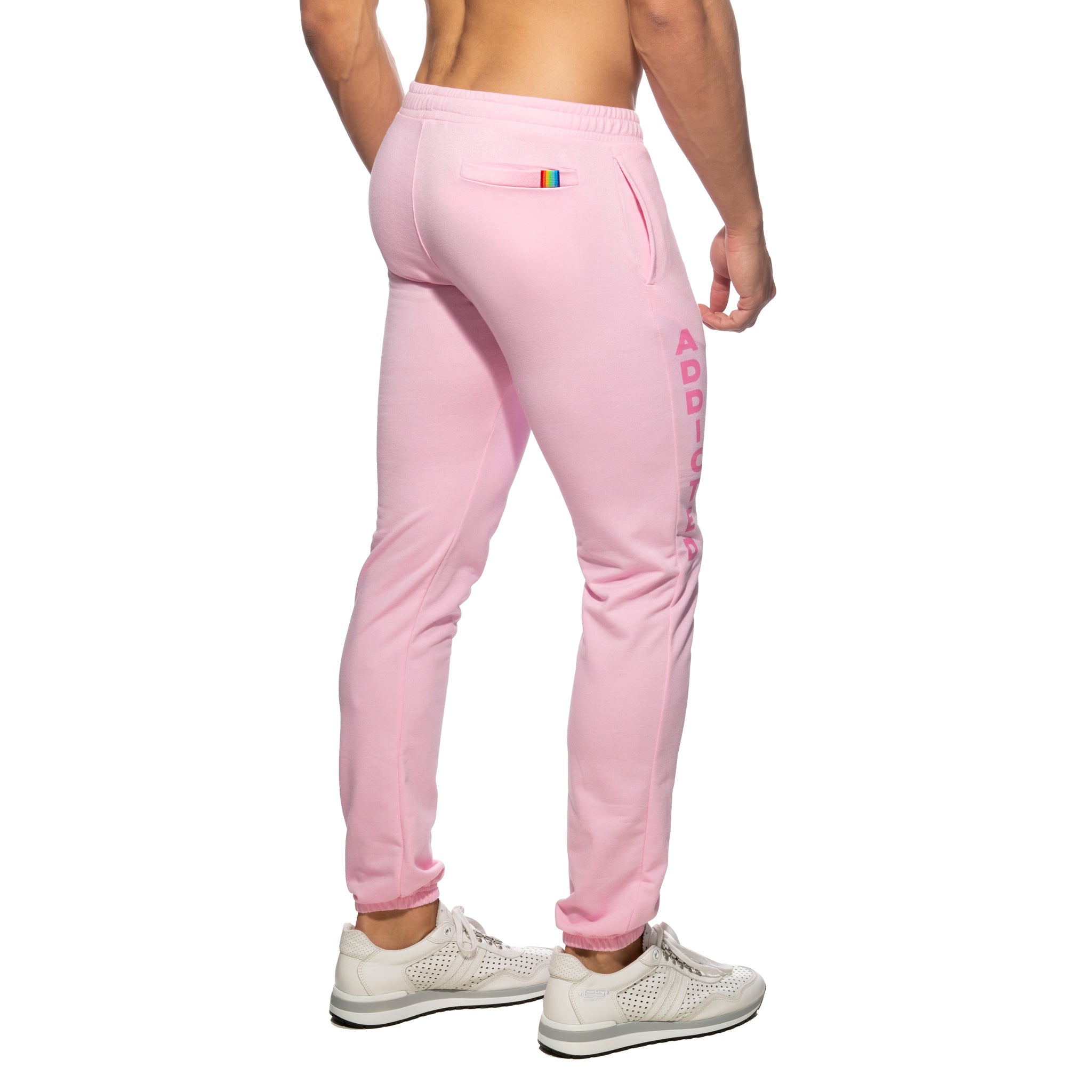 Addicted Long Jogging Pants Pink AD999