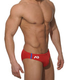 Addicted Low Cut Sports Trunk Red ADS005