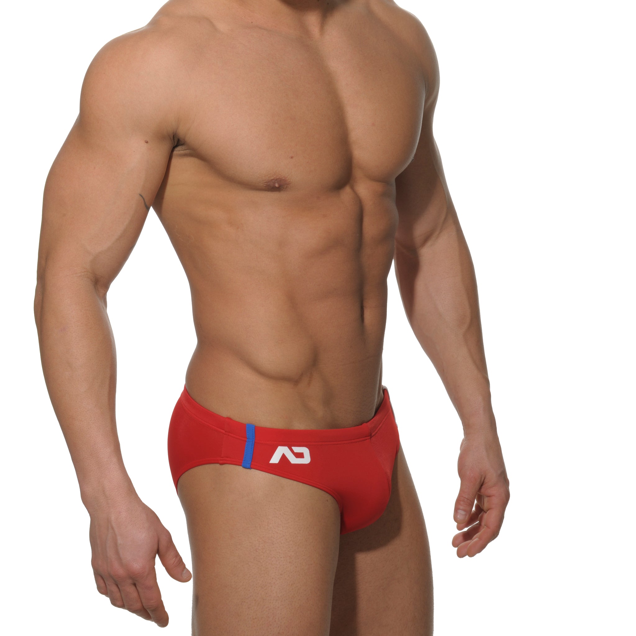 Addicted Low Cut Sports Trunk Red ADS005