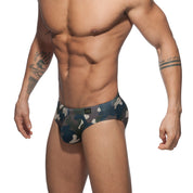 Addicted New Camo Swim Brief Camouflage ADS130