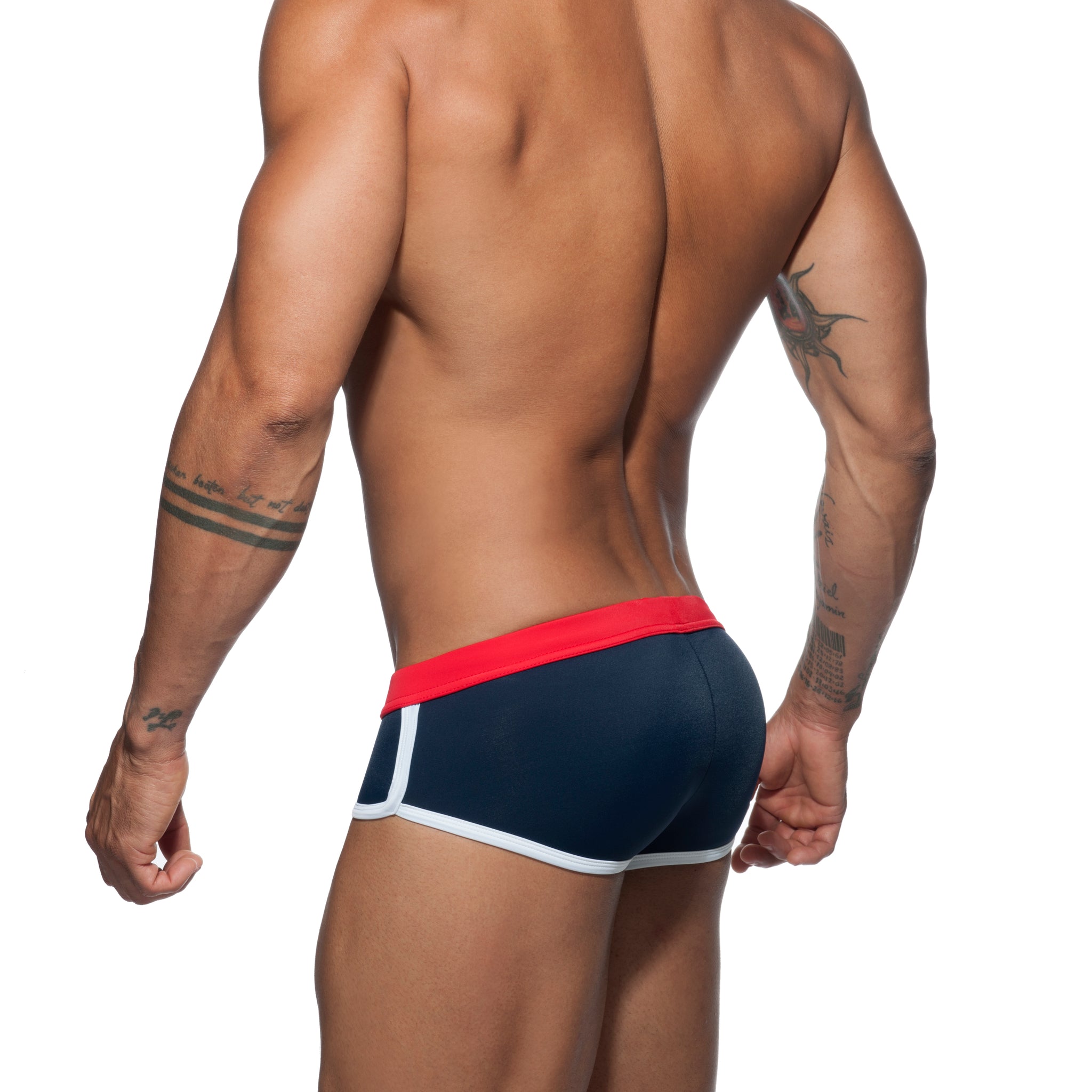 Addicted Plain Swim Brief Navy ADS163