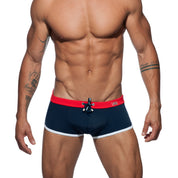 Addicted Plain Swim Boxer Navy ADS164