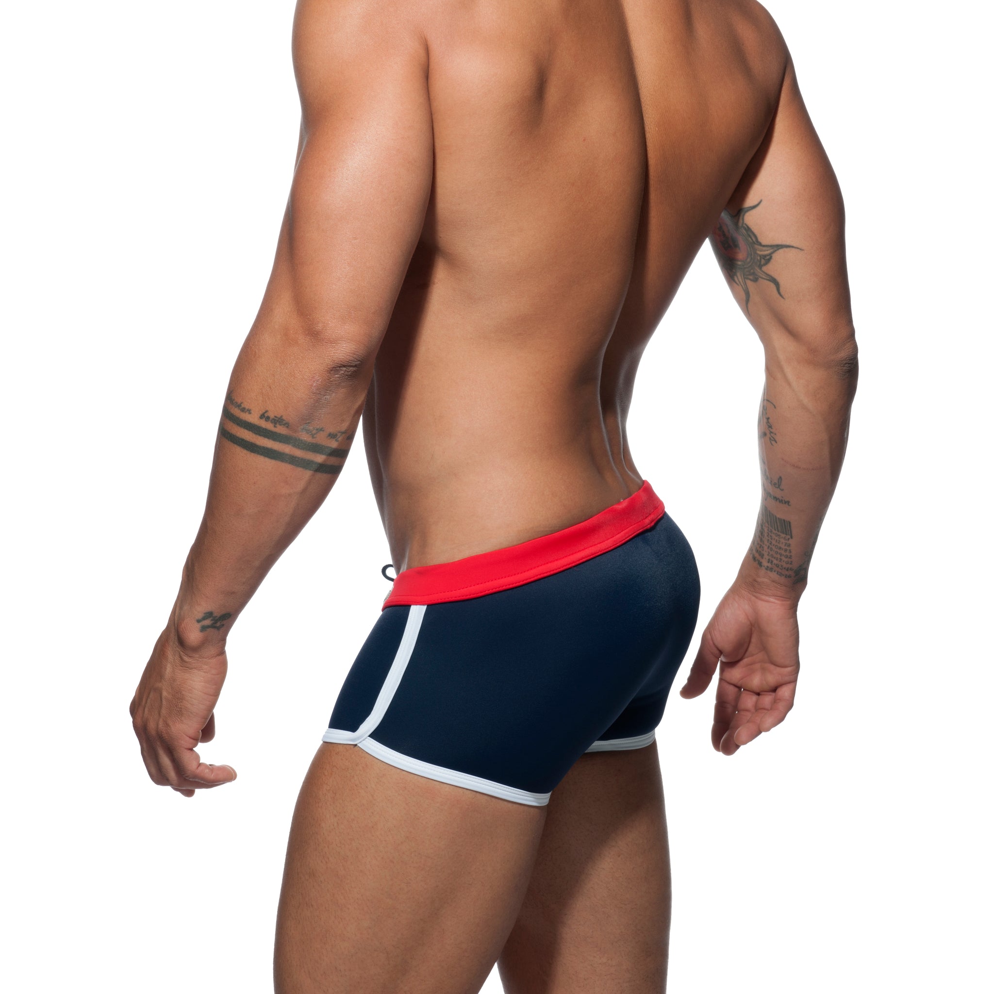 Addicted Plain Swim Boxer Navy ADS164