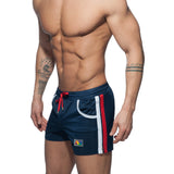 Addicted Mesh Rainbow Short Navy ADS178