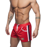 Addicted Mesh Rainbow Short Red ADS178