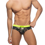 Addicted Sport Detail Binding Brief Camouflage ADS109