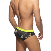 Addicted Sport Detail Binding Brief Camouflage ADS109