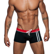 Addicted Sport Detail Binding Boxer Black ADS133