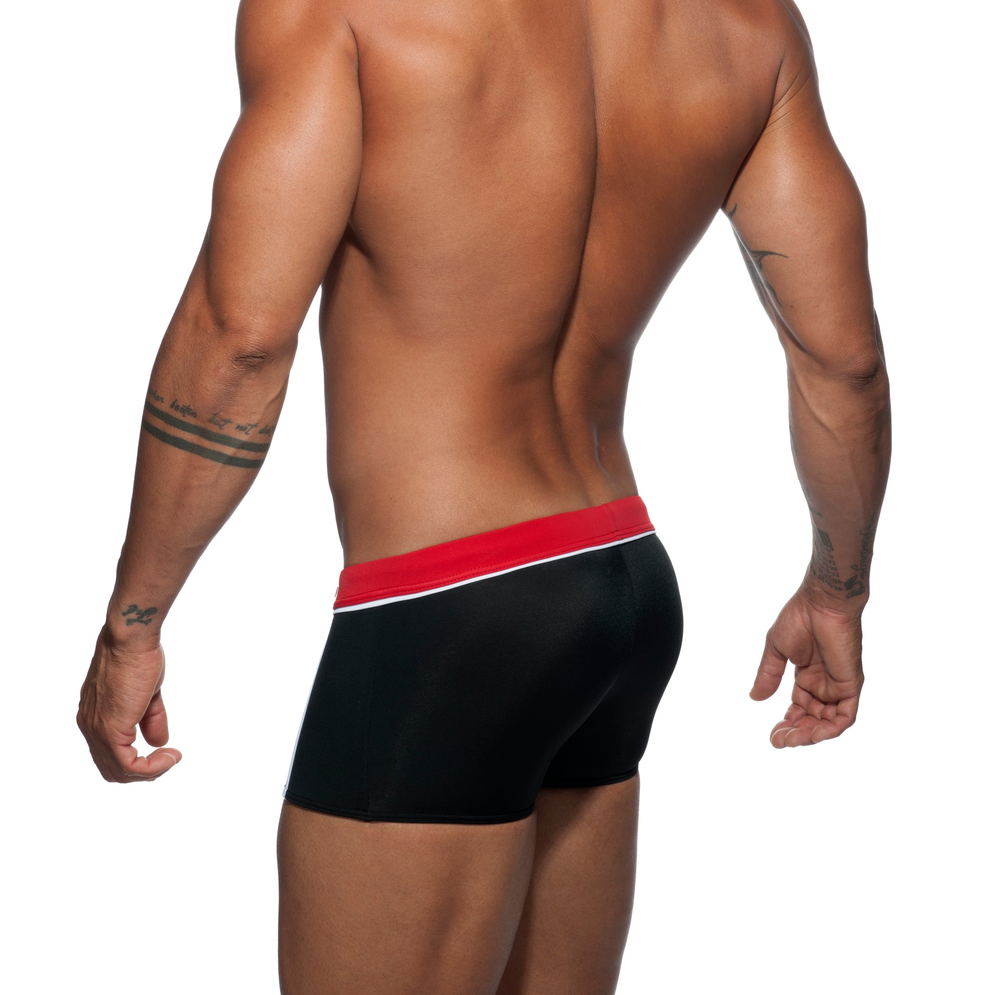 Addicted Sport Detail Binding Boxer Black ADS133