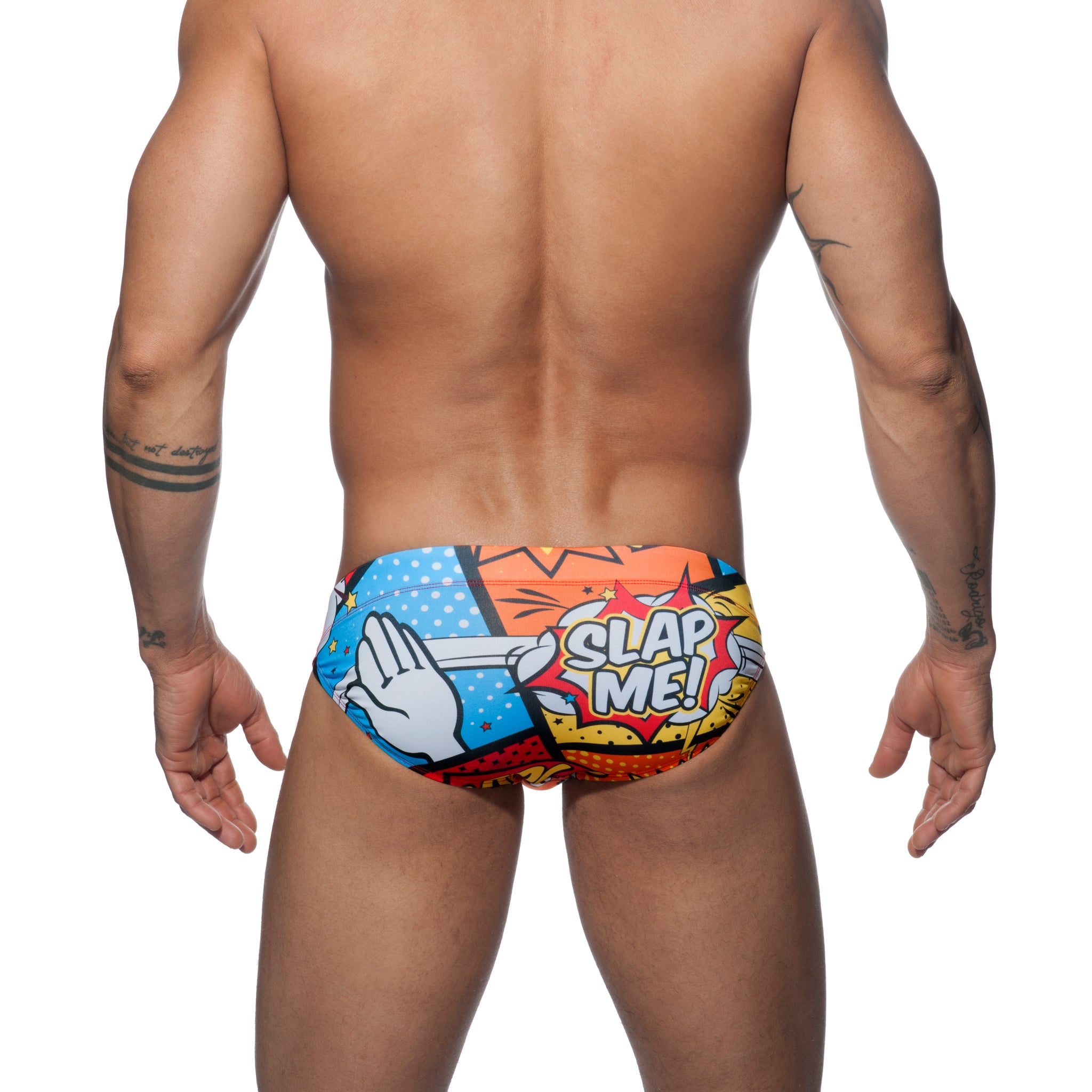 Addicted Slap Me Mini Brief Orange ADS155