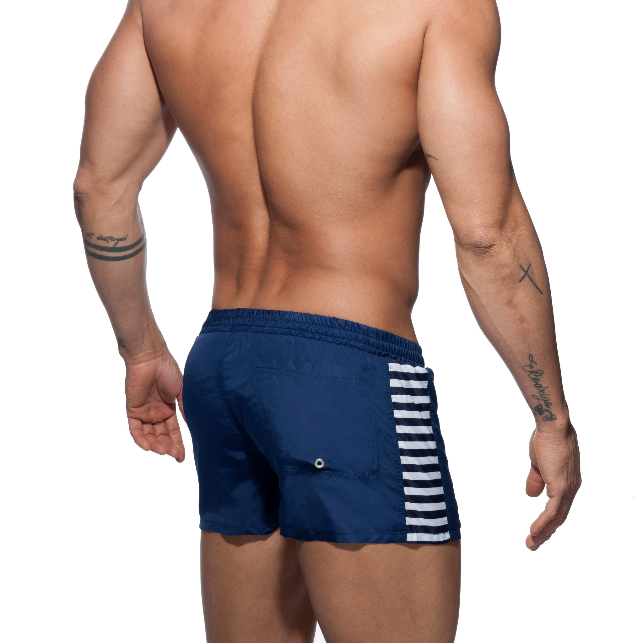 Addicted Sailor Stripes Short Navy ADS177