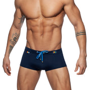 Addicted Rainbow Swim Trunk Navy ADS196