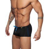 Addicted Rainbow Swim Trunk Black ADS196