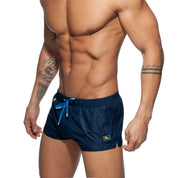 Addicted Rainbow Swim Short Navy ADS197