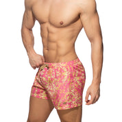 Addicted Versailles Swim Short Pink ADS205