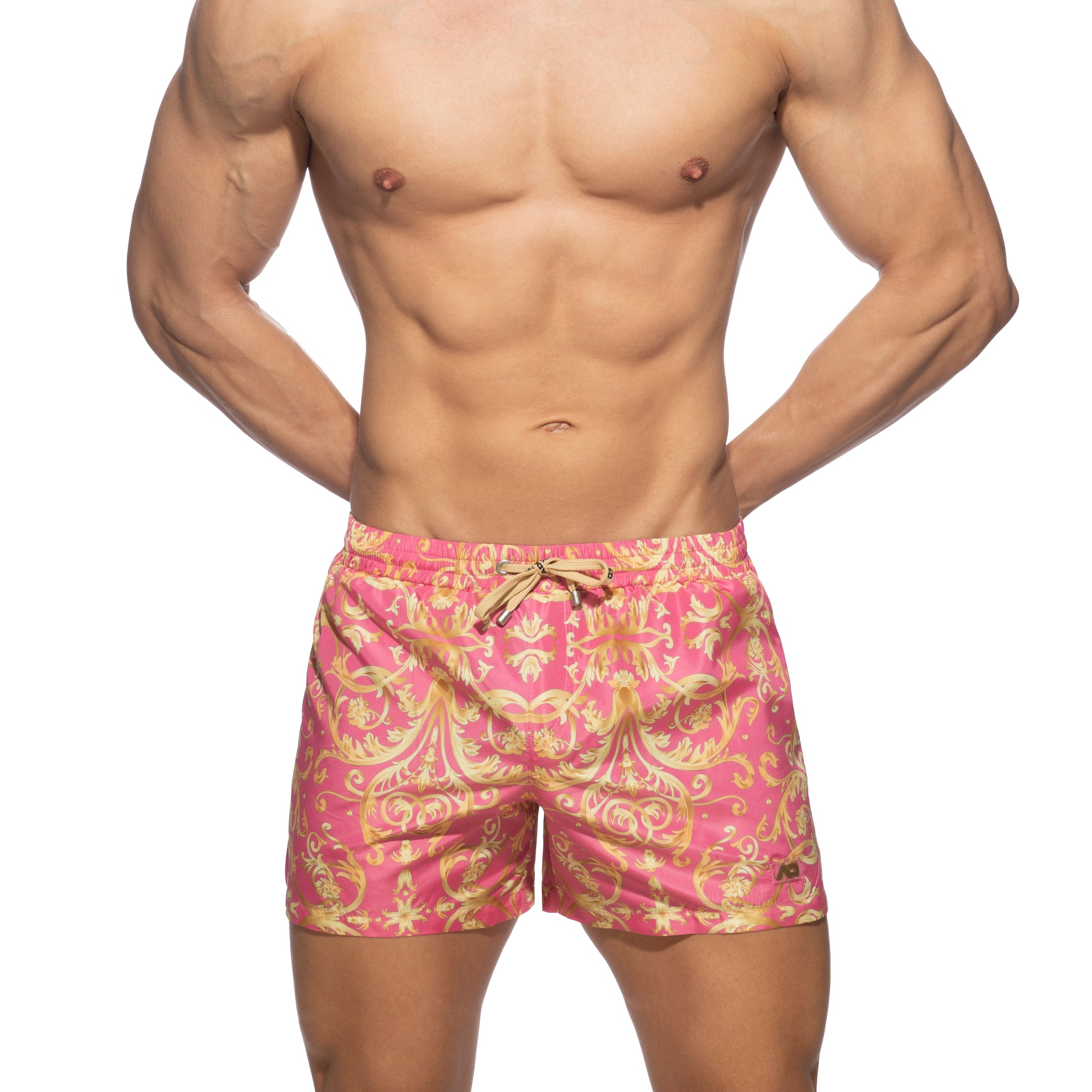 Addicted Versailles Swim Short Pink ADS205