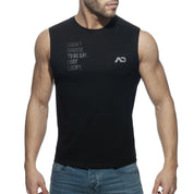 Addicted Proud 2 Be Gay Tanktop Black AD959