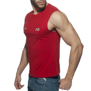 Addicted Proud 2 Be Gay Tanktop Red AD959