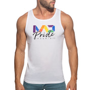 Addicted Mad Pride Tank Top White PU453