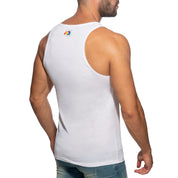 Addicted Mad Pride Tank Top White PU453