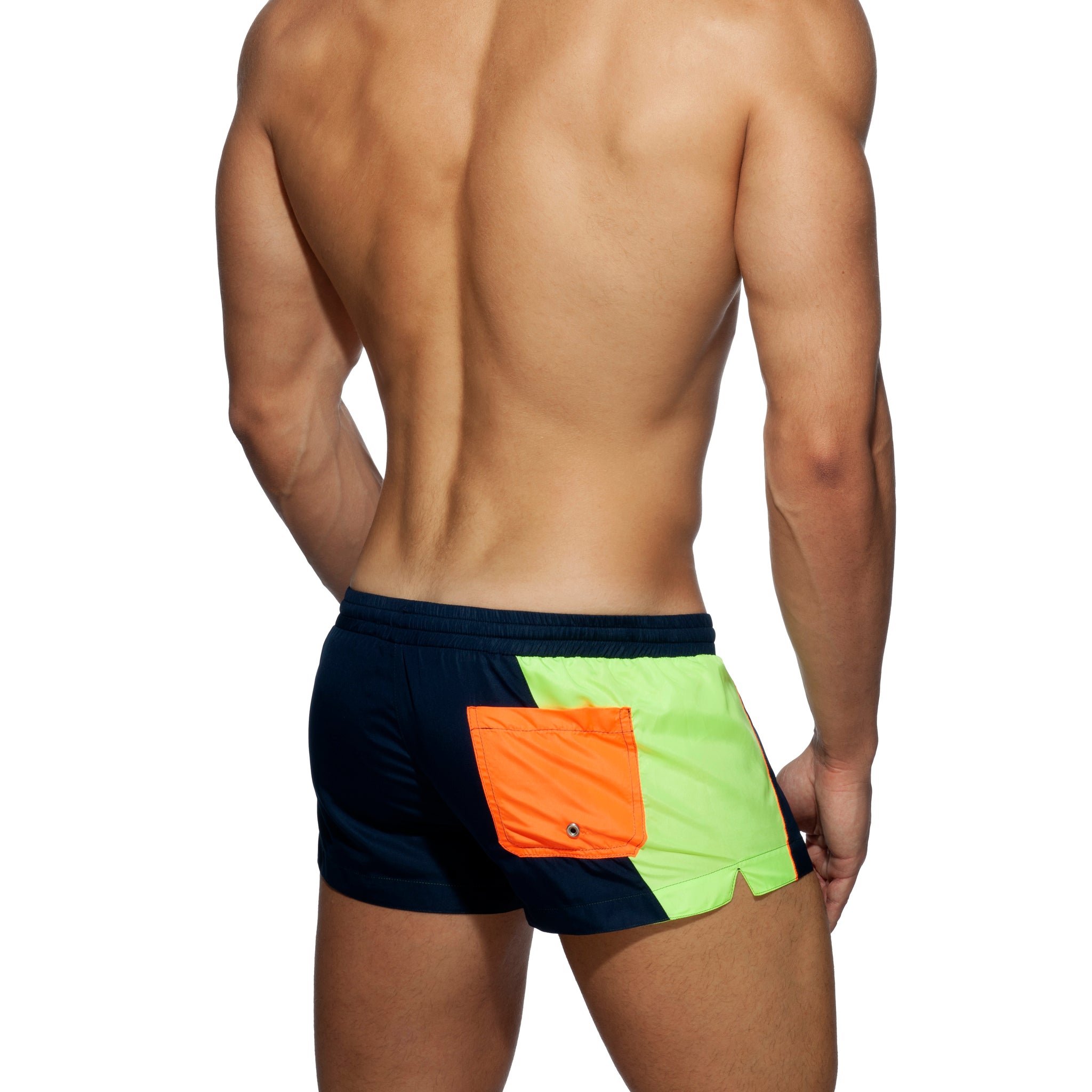 Addicted Racing Side Short Navy ADS232